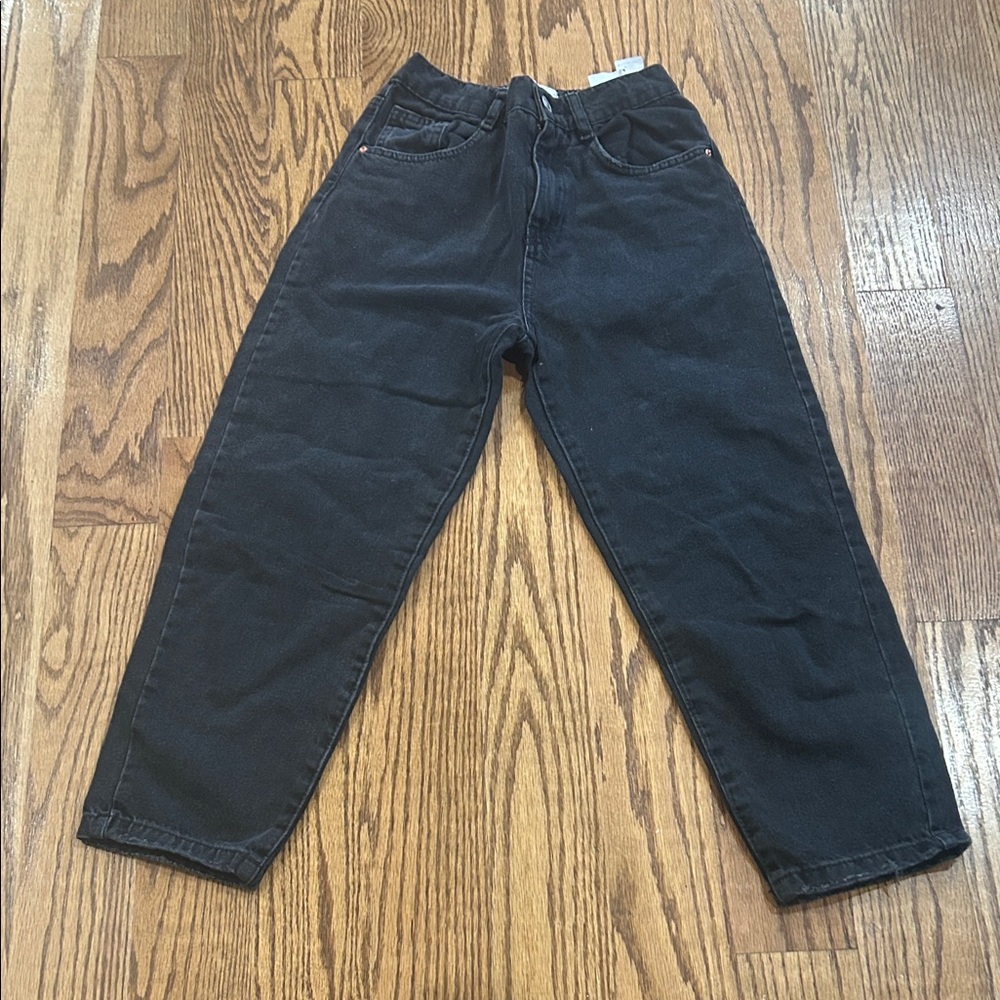 Zara Kids Black Relaxed Jeans